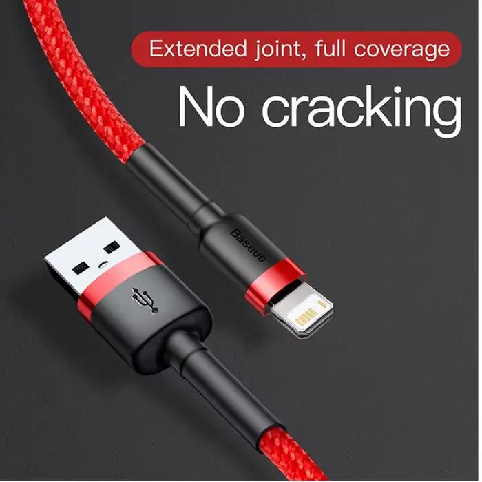 Câble USB Baseus pour iPhone14 13 12 11 Pro Max Xs X 8 Plus