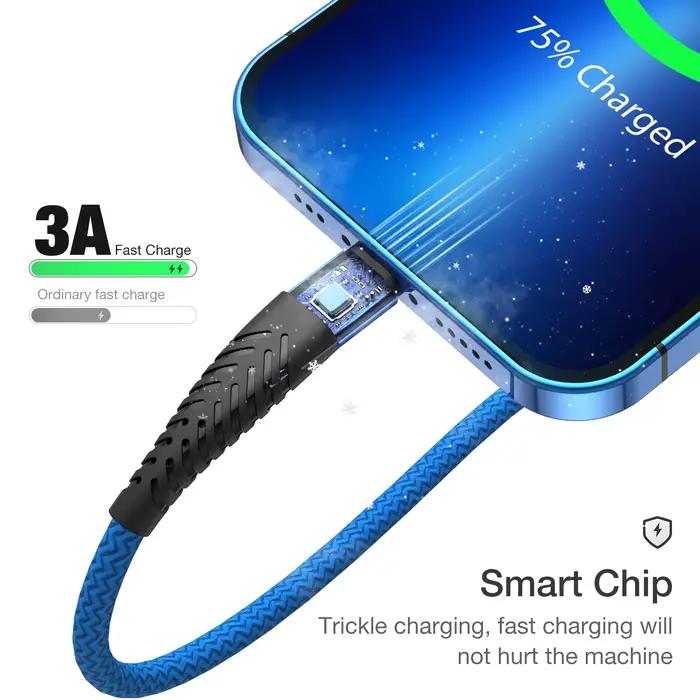 Câble USB original pour recharge rapide et transfert de données
