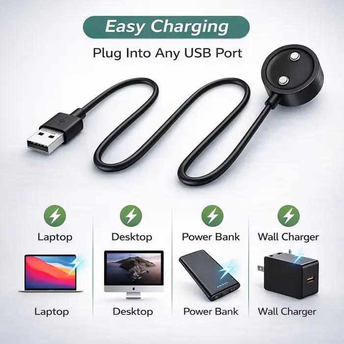 Câble de charge magnétique pour montre SUUNTO 9 Peak Pro Vertical Race