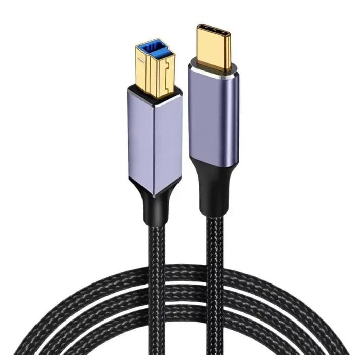 Câble USB C vers USB B 3.0 mâle-mâle