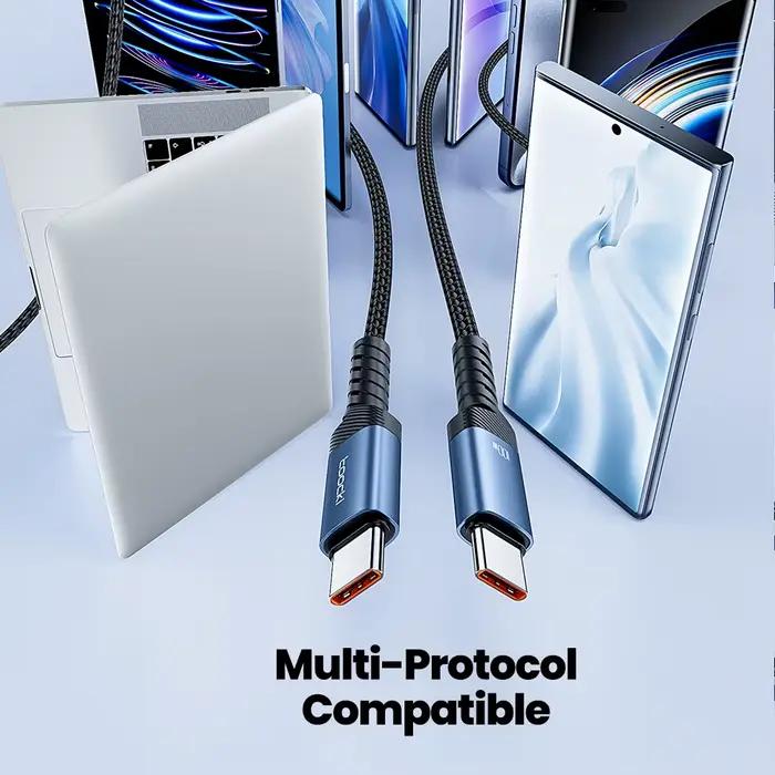 Toocki-Câble USB Type-C PD 100W