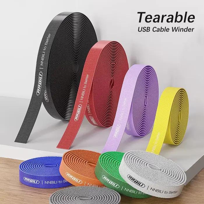 NNBILI 5M organisateur de câbles USB gestion