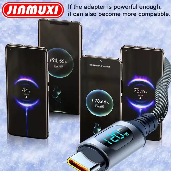 Câble de Charge USB A vers Type C 6A 120W