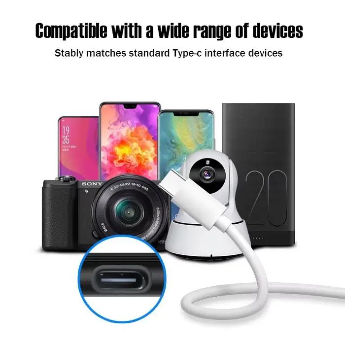 Câble USB vers Type C Ultra Long pour Xiaomi Redmi Huawei Compatible avec Appareils Mobiles Occasions Spéciales Longueurs Varient De 0 75m À 14m