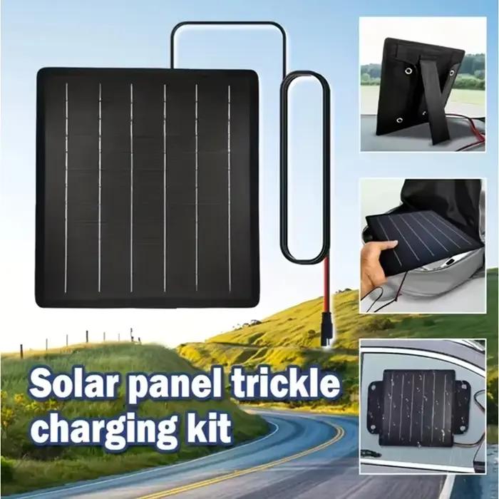 Chargeur solaire 50W pour batterie de voiture