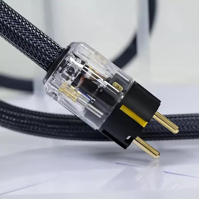 Câble d'alimentation audio haute fidélité US/EU