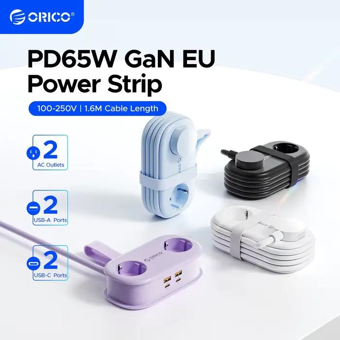 ORICO – multiprise de voyage Portable 65W GaN