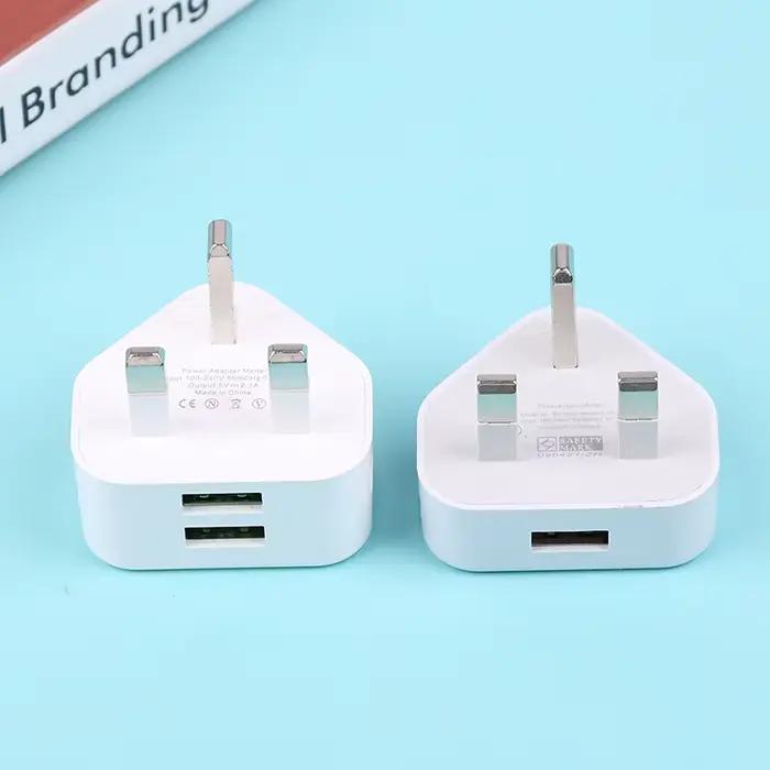 Adaptateur universel de chargeur mural à 3 broches