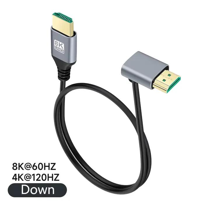 Câble HDMI 2.1V à 90 degrés
