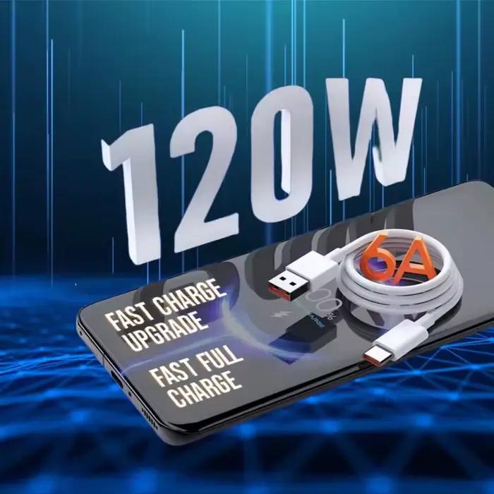 Chargeur 120W Turbo Fast Charge EU/US
