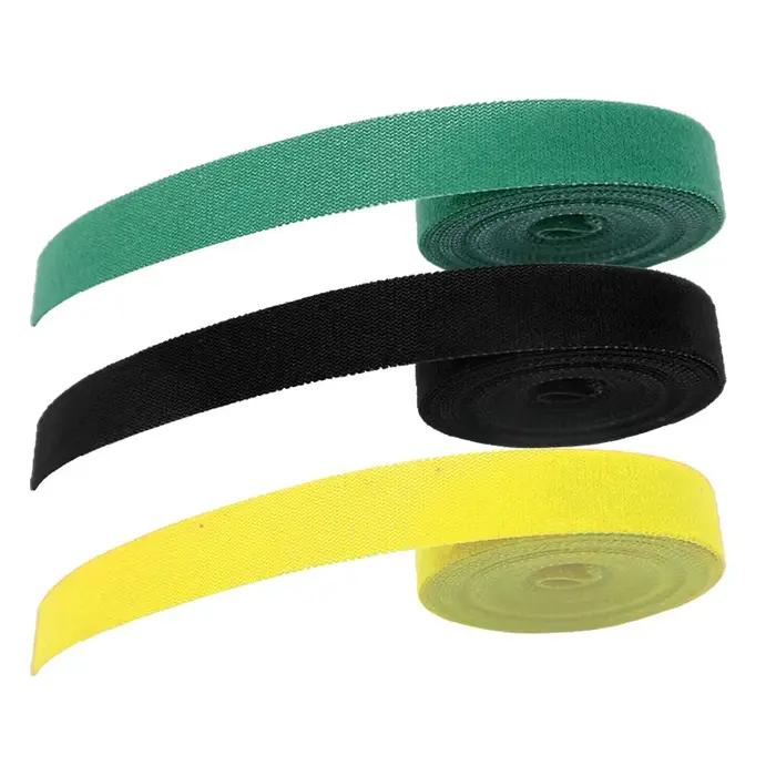 Attaches de câble réutilisables en nylon multicolores pour l'organisation de câbles et fils chez particuliers et professionnels