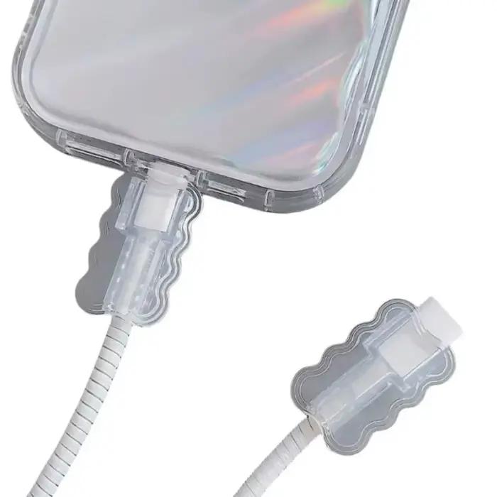 Protecteur de câble de données Transparent