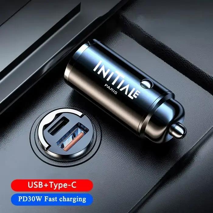 Adaptateur de chargeur de voiture USB PD Type C