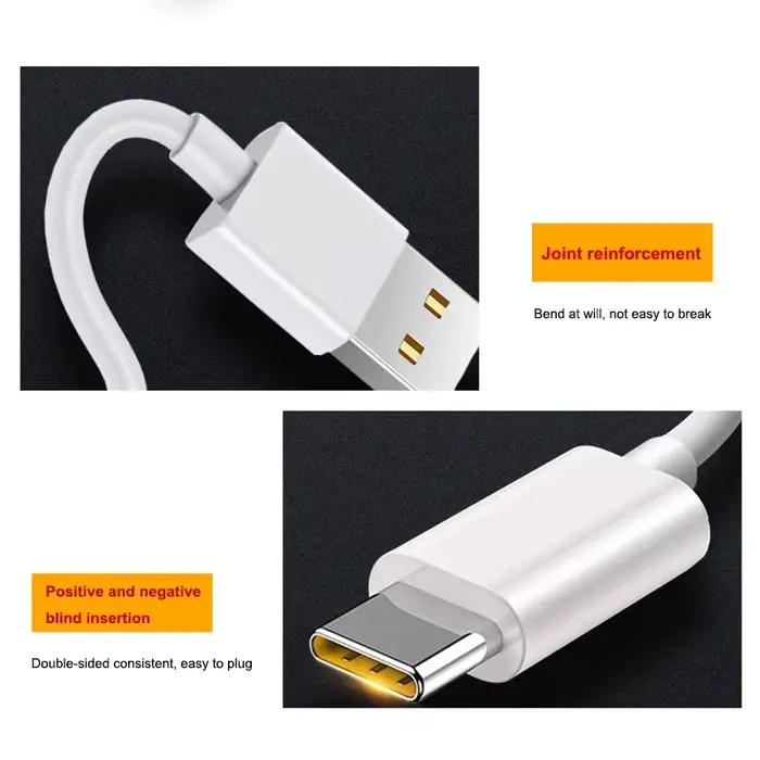 Câble Realme Original 80W 65W 33W Usb Type C Super Dart Vooc chargeur fil