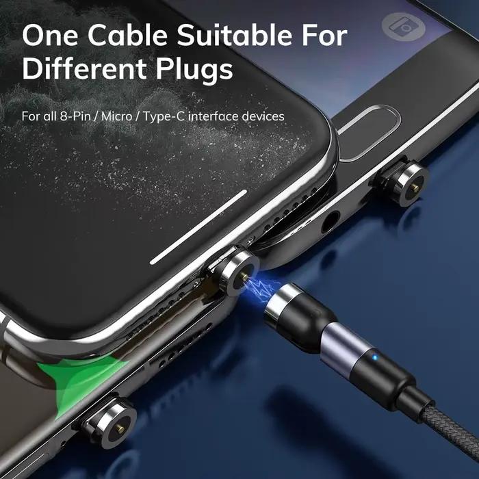 Câble de charge magnétique 3 en 1