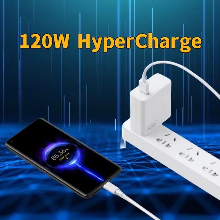 Chargeur 120W Turbo Charge Rapide Adaptateur