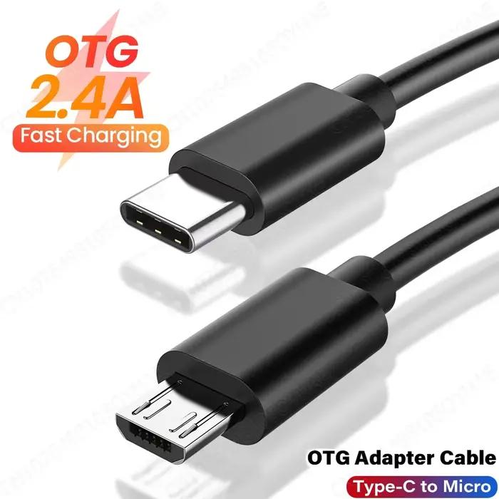 Câble Micro USB de Type C vers Micro