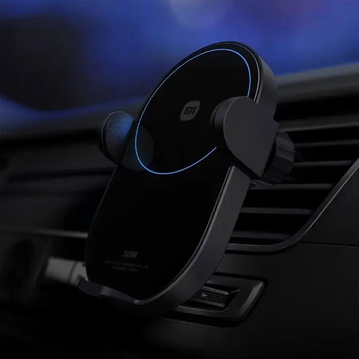 Chargeur de voiture sans fil 30W Max Xiaomi pour smartphones compatibles 6000 modèles universels occasions quotidiennes longs voyages offrir à des amis ou collègues