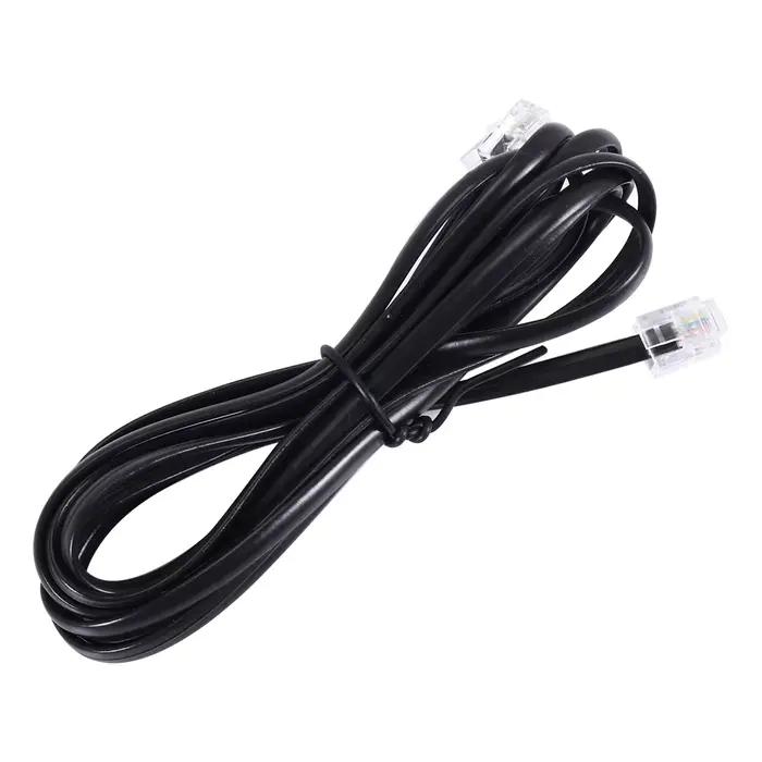 Câble téléphonique RJ11 6P4C, modem ADSL 2 mètres