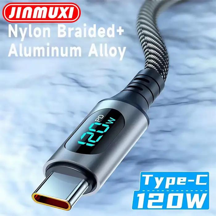 Câble de Charge USB A vers Type C 6A 120W