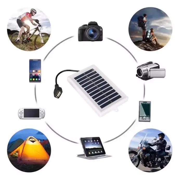 Chargeur solaire portable USB Micro
