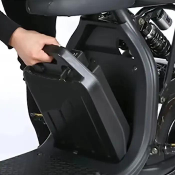 Batterie Lithium pour Harley Citycoco, Deux Roues, 60V, 20Ah, 50Ah, 500W- 2400W, Moto Électrique, Étanche, Chargeur Gratuit