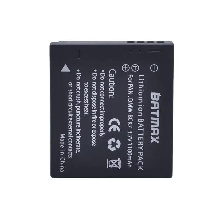 BCK7 BCK7 NCA-YN101G Batterie + Chargeur pour Panasonic Lumix DMC-FP7 DMC-FS16 DMC-FS18 DMC-FS22 DMC-FS28 FS35 DMC-FS37