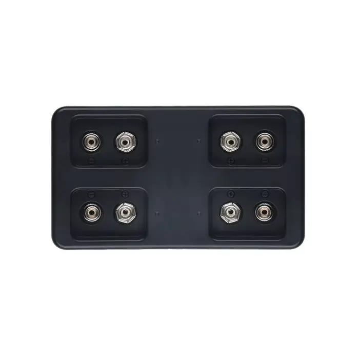 Chargeur de batterie intelligent rapide à 4 emplacements 9V