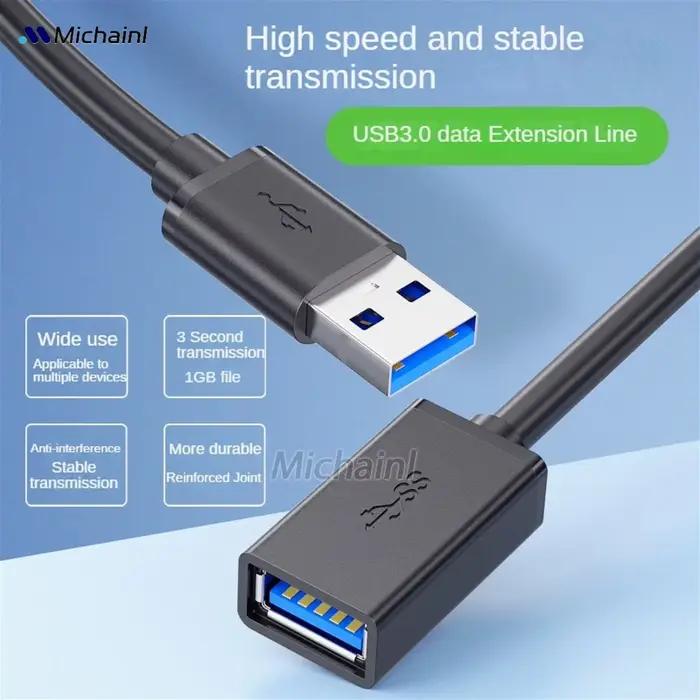 Câble d'extension USB 0.5/1/2/3/5 M
