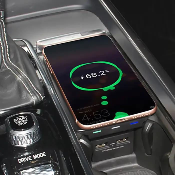Chargeur sans fil de voiture pour Volvo XC90 XC60 S90 V90 S60 V60 C60