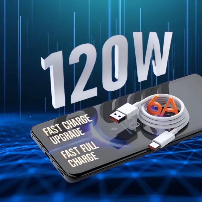 Chargeur 120W Turbo Charge Rapide Adaptateur