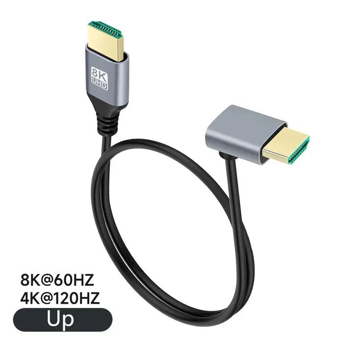 Câble HDMI 2.1V à 90 degrés