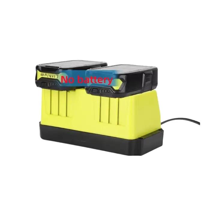 Chargeur rapide double Ryobi 18V-20V pour batteries nickel P120 P170 P180 P190 avec indicateur LED prise secteur EU US UK AU outils électriques
