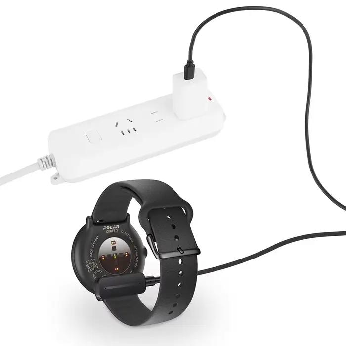 Câble de chargement USB C 1M pour Polar Vantage M3 V3 Polar Pacer Pacer Pro montre intelligente charge rapide sécurisée portable