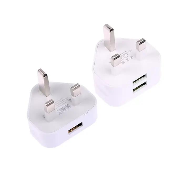 Adaptateur universel de chargeur mural à 3 broches
