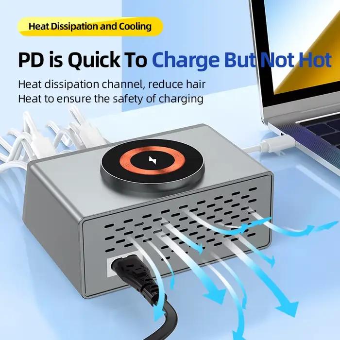 Nouveau chargeur sans fil multifonction 140W