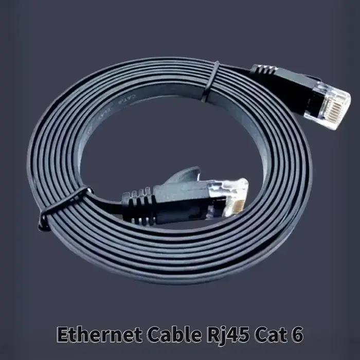Câble réseau LAN Cat 6 RJ45 plat rapide et élégant pour connexion sans faille professionnelle et personnelle occasions spéciales