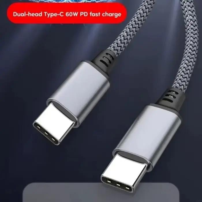 Câble de charge rapide Lenovo 65W Type C vers Type C
