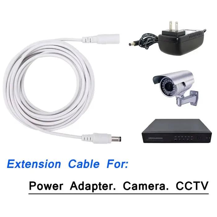 Câble d'alimentation d'extension DC 12V mâle à femelle
