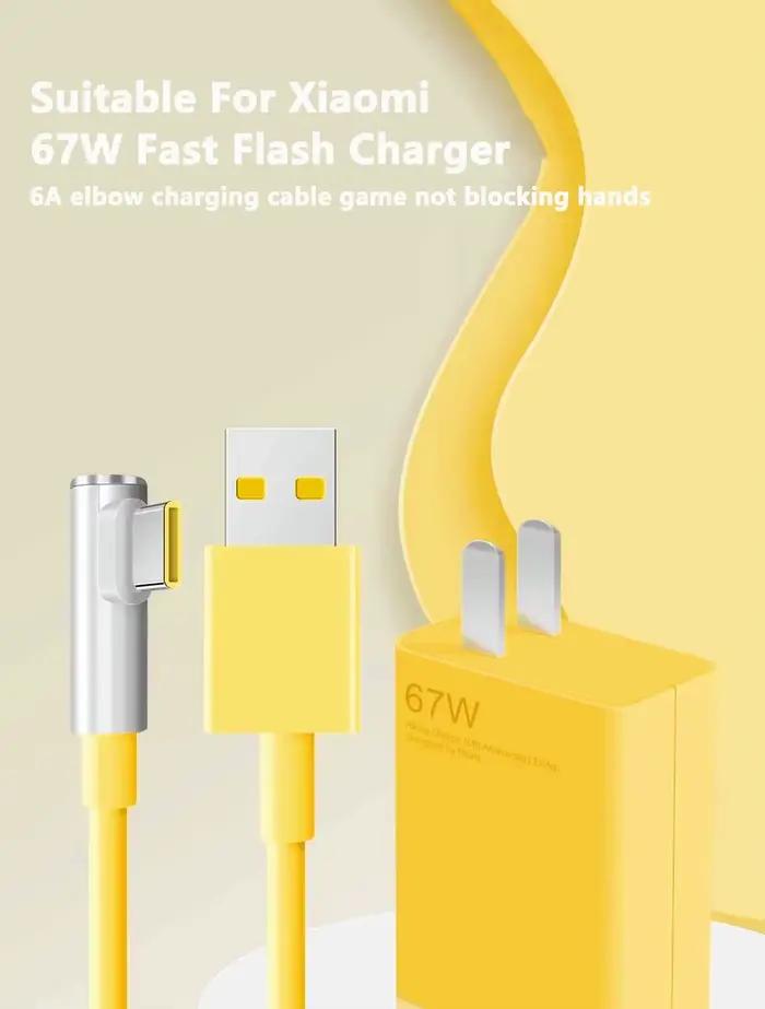 Chargeur rapide 67W pour Xiaomi 14 13 12 11 Pro Ultra Lite