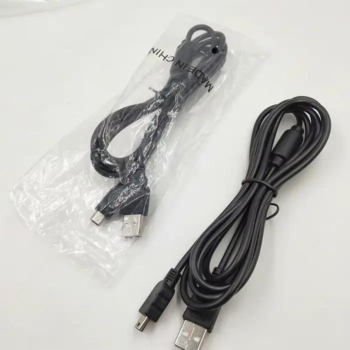 1/2 pièces pour contrôleur PS3 câble de Charge USB pour Console de jeu sans fil PS3 cordon