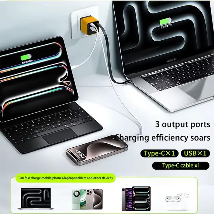 Tête de charge rapide GaN PD USB-C 120W