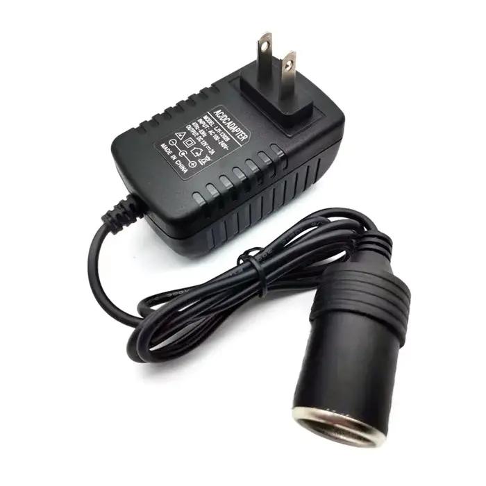 Allume-cigare de voiture Adapte 220V à 12V 2A convertisseur de puissance cc chargeur transformateur