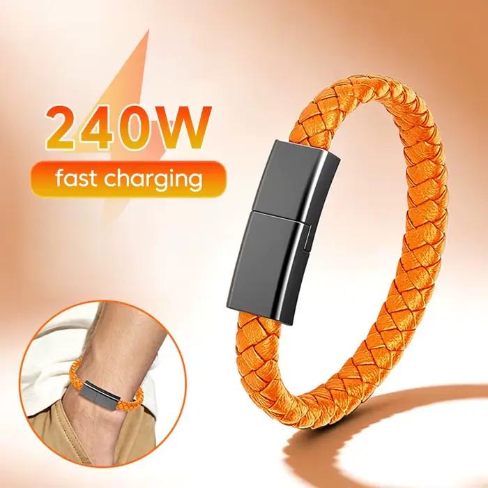 Câble de données créatif pour bracelet 240W