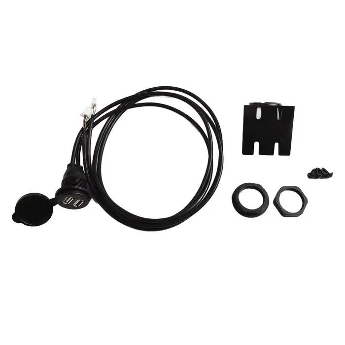 Port USB double encastrable pour automobile