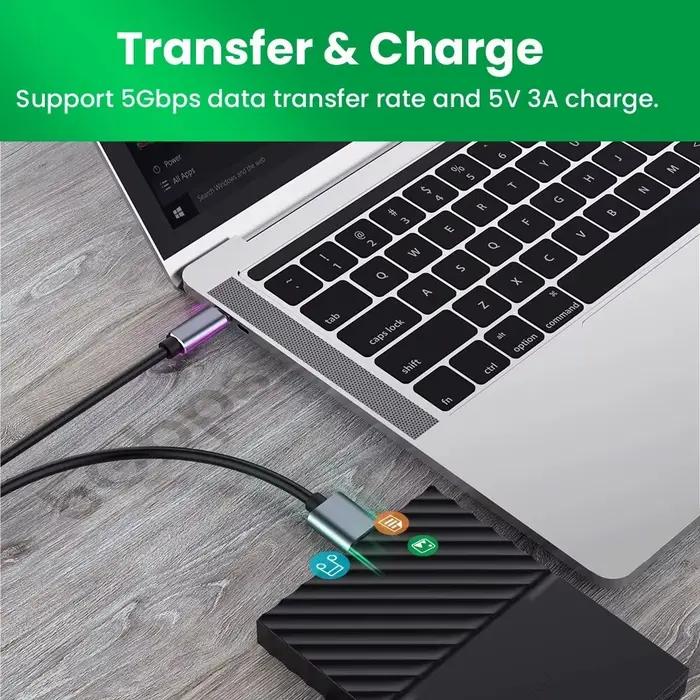 Câble USB 3.0 Type C vers Micro B 8m 12m 30m pour disques durs SSD et ordinateurs portables MacBook et Windows occasions spéciales