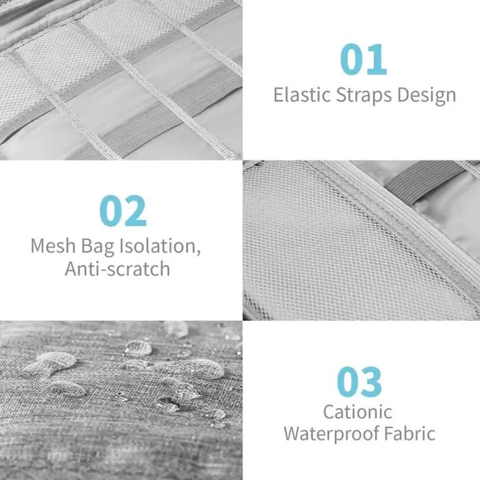 NNBILI – sac de rangement pour câbles USB