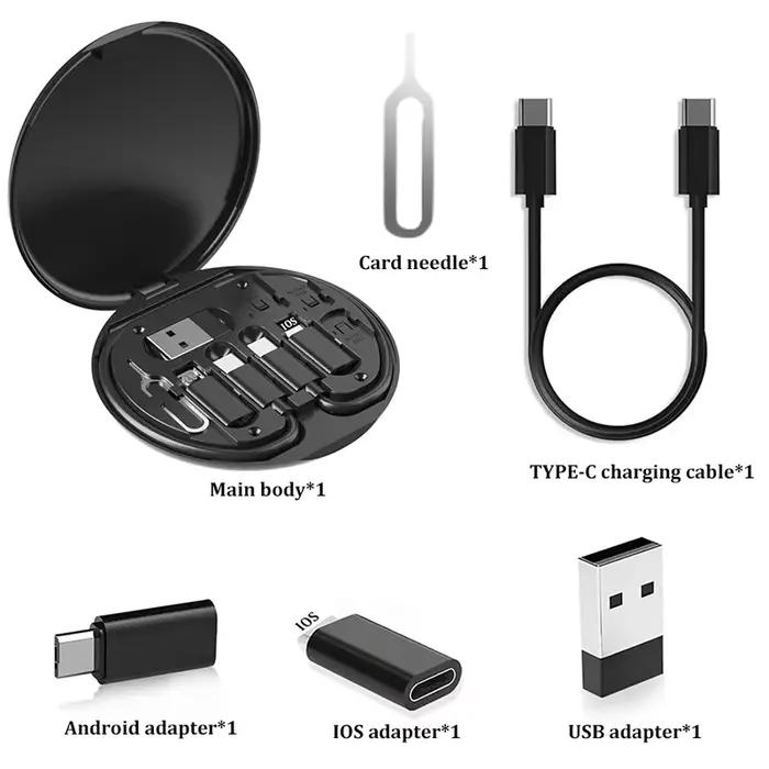 Kit de câbles adaptateur de charge multi USB 60W