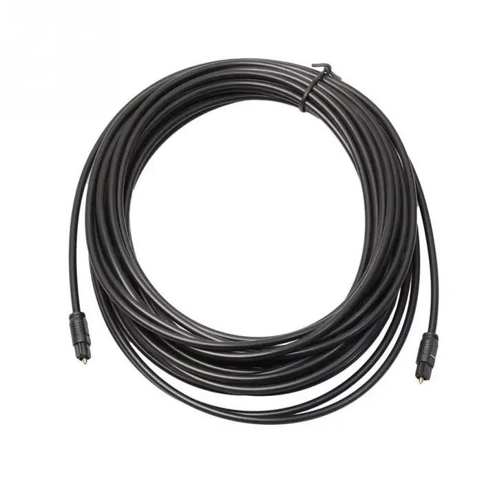 Câble Audio optique numérique pour Toslink plaqué or 1m 1.5m 2m 3/5m 10m 15m 20m SPDIF MD DVD