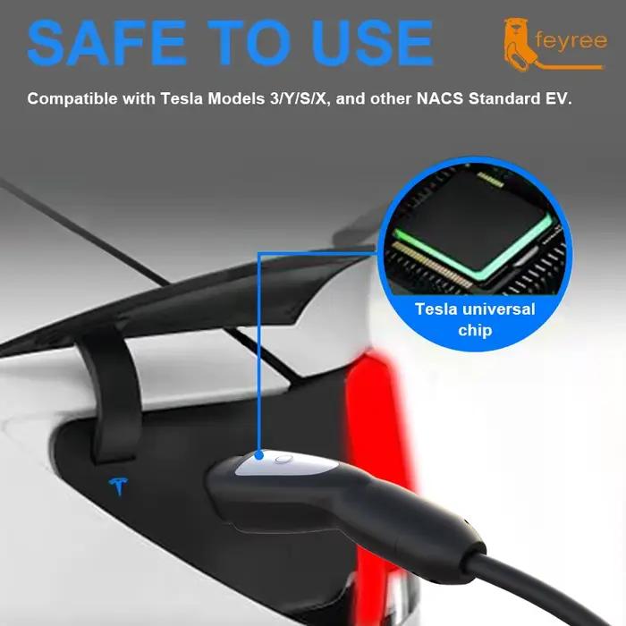 Feyree EV chargeur Portable 3.5kW TS-NACS prise